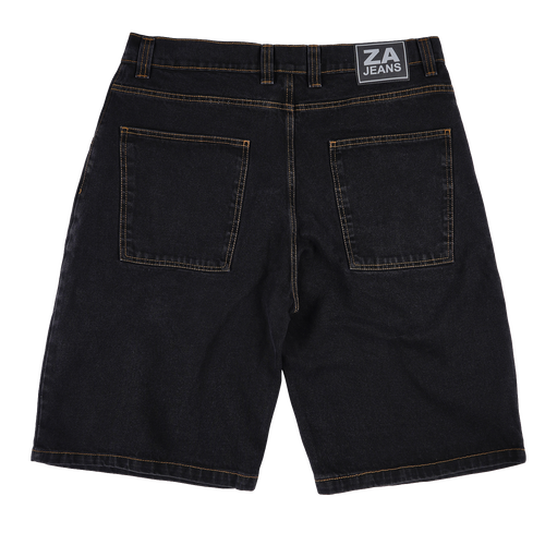 Mid Blue - Polar 93 Denim dye Jeans - cross logo swimming shorts