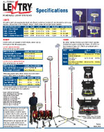 Lentry Light Tower / Generator and Light System Specifications, all models