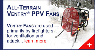 All-Terrain Ventry Positive Pressure Ventilation (PPV) Fans, manufactured by Ventry Solutions.