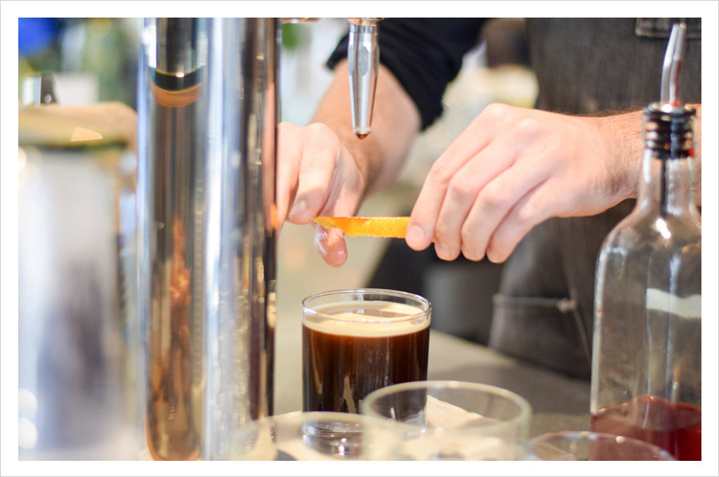 Caffe Umbria Nitro Cold Brew at La Marzocco Cafe