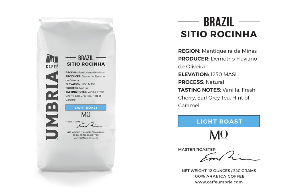 Caffe Umbria Single Origin: Brazil Sitio Rocinha
