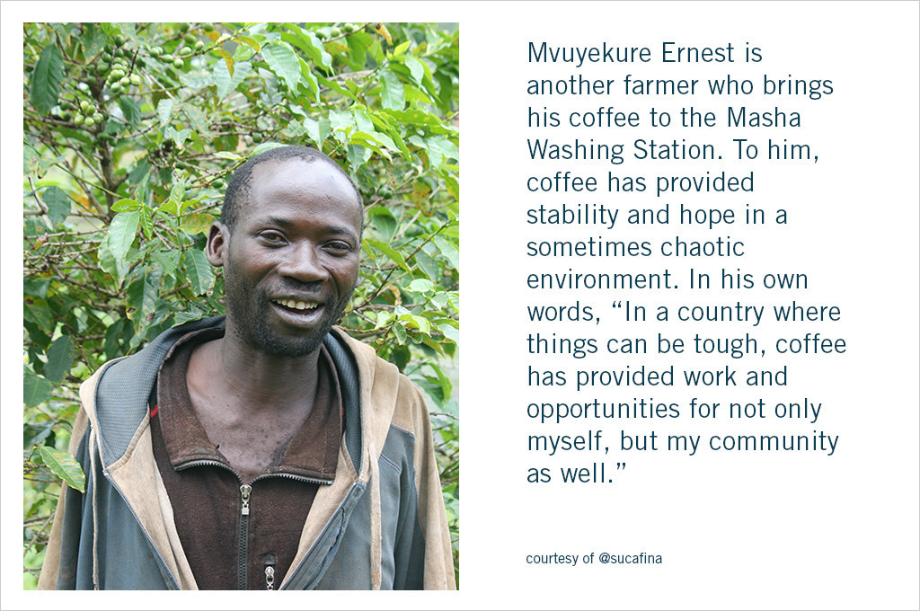 Burundi Masha single origin coffee - farmer story