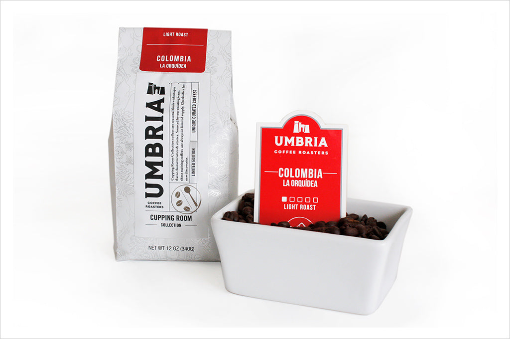 Colombia La Orquidea Light Roast Coffee from the Cupping Room Collection