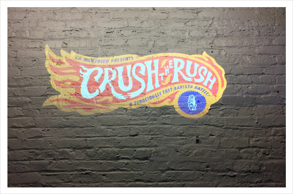 Crush the Rush Chicago, a La Marzocco barista competition