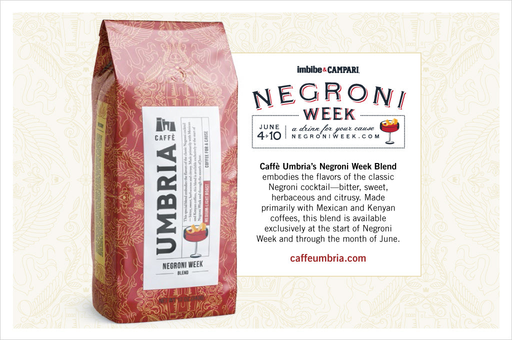 Negroni Week 2018 Special Edition Coffee from Caffe Umbria - Negroni Week Blend