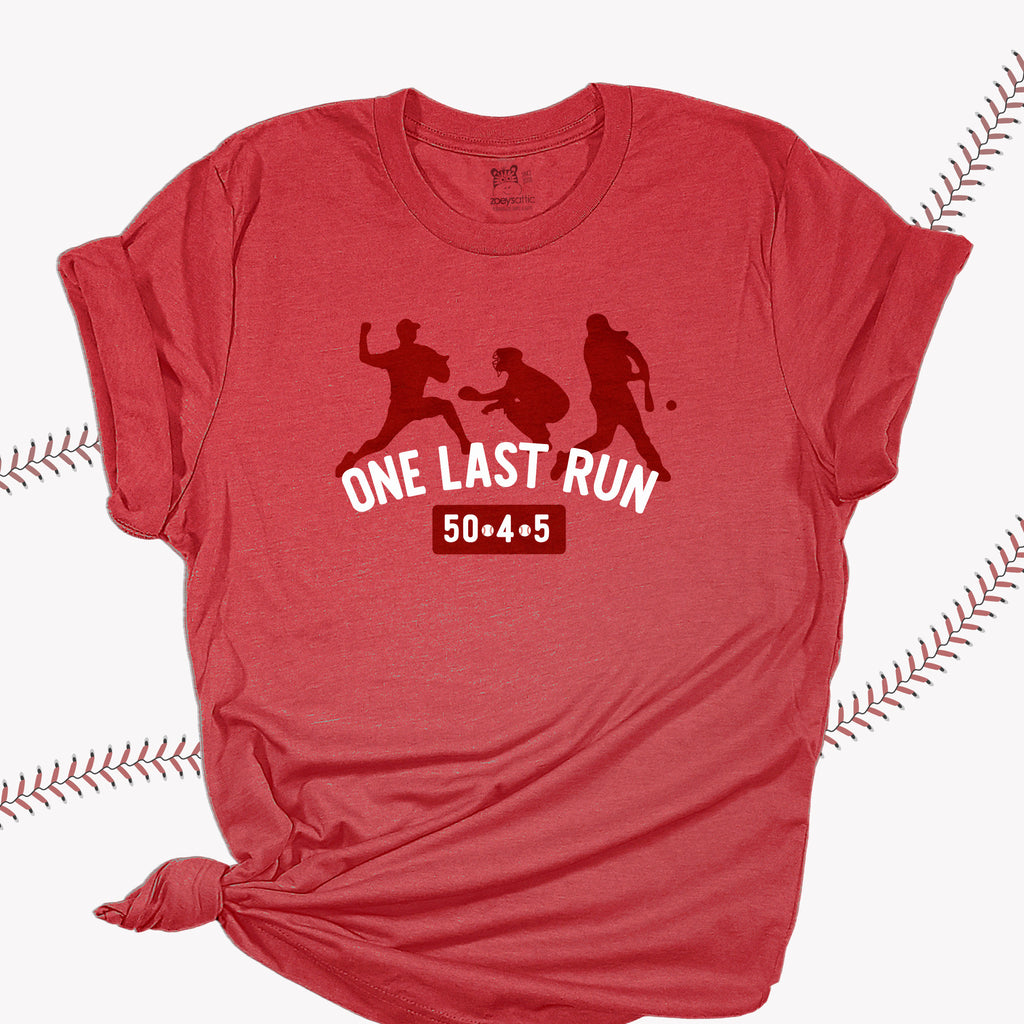 Yadi Waino Pujols #Onelastrun Baseball Kids Long Sleeve Shirt