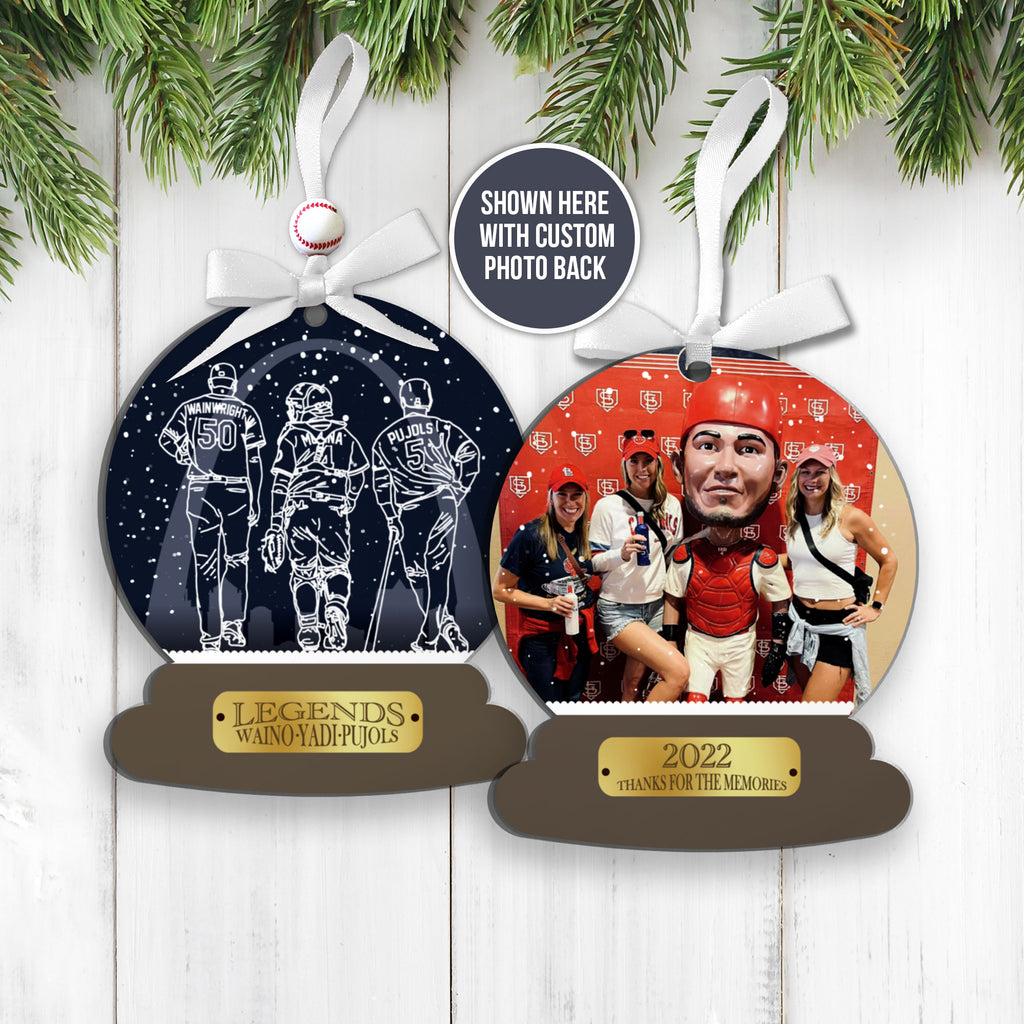 ST. LOUIS CARDINAL - Personalized Ornament My Personalized Ornaments