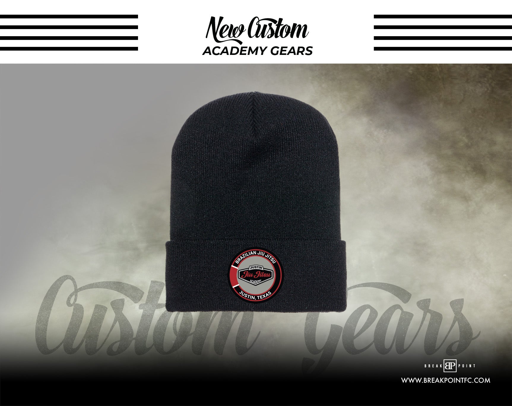 Justin Jiujitsu Academy Beanies #1087 A