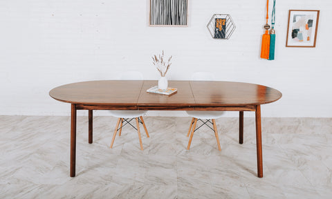 Extendable Dining Table, Walnut