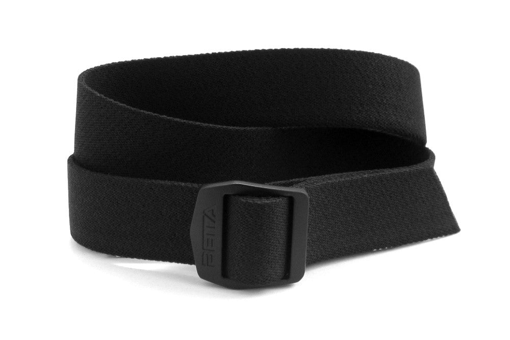 BETTA Elastic Belt with Matte Black Buckle - 2XL (44-46”) / Black