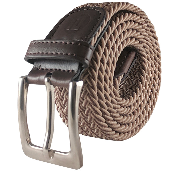 Braided Stretch Belt for Men & Women | Nylon Cord Elastic Strap – BESTA