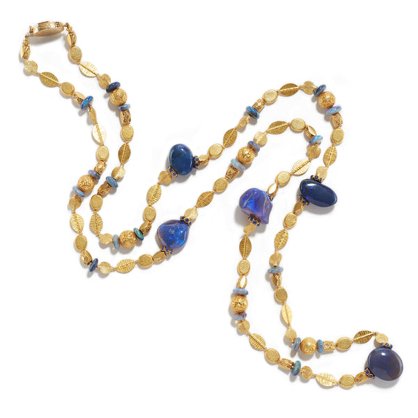Black Opal & Gold Necklace by Tamsen Z by Ann Ziff | _18K _Starry Night ...