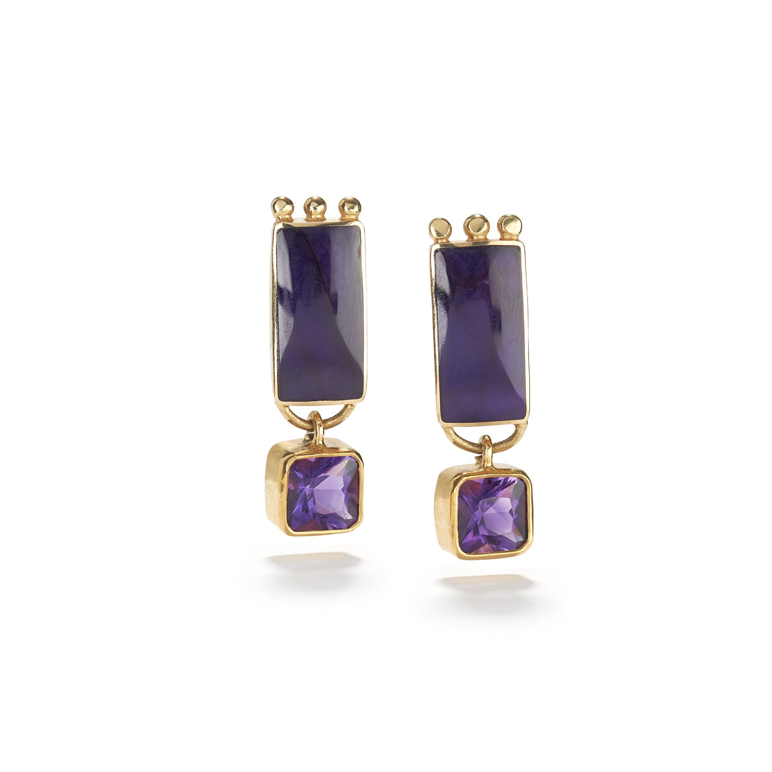 michael hill amethyst earrings