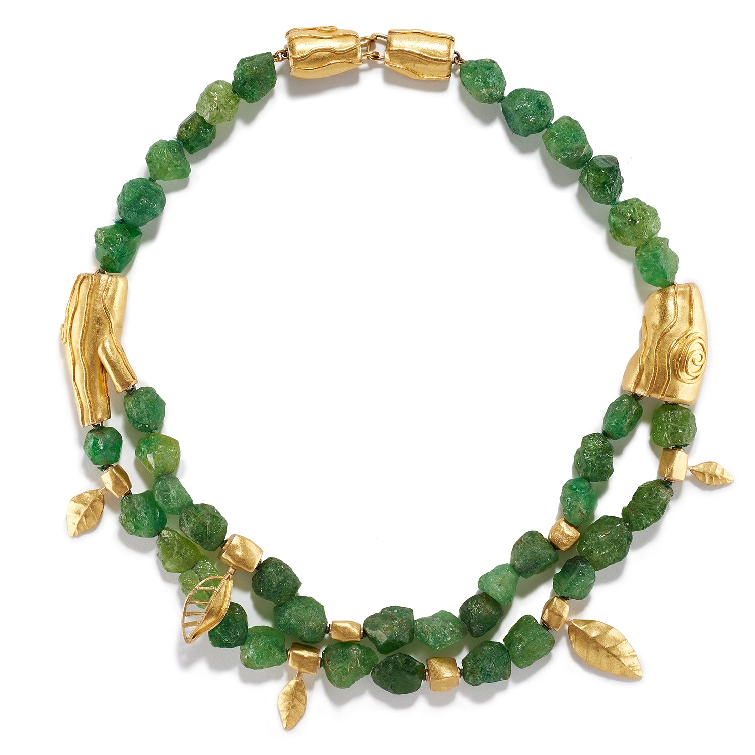 green garnet necklace