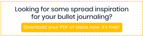 Bullet Journal Spread Ideas