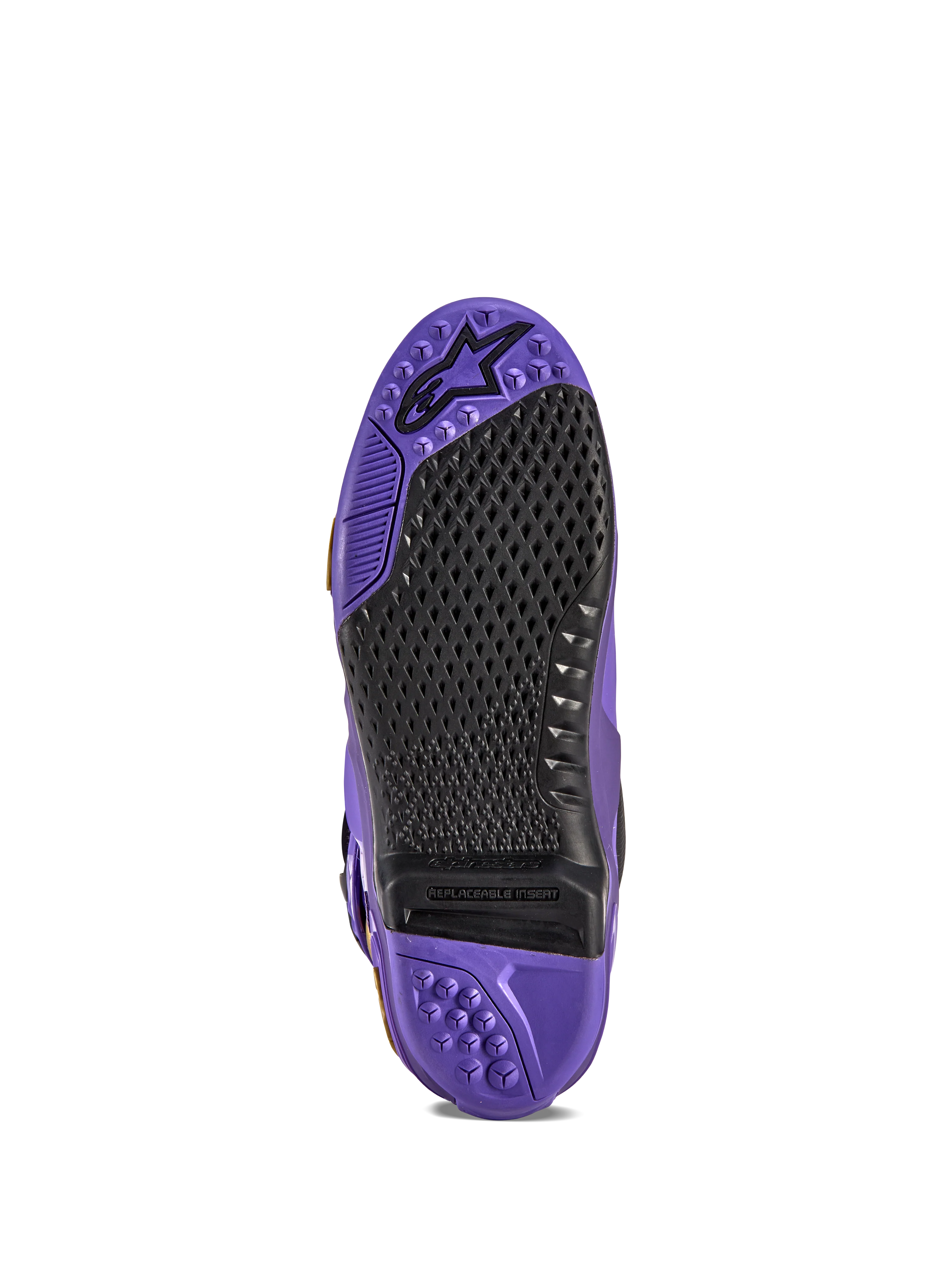 Alpinestars Tech 10 Champ LE Boots - Ultraviolet/Gold/Black