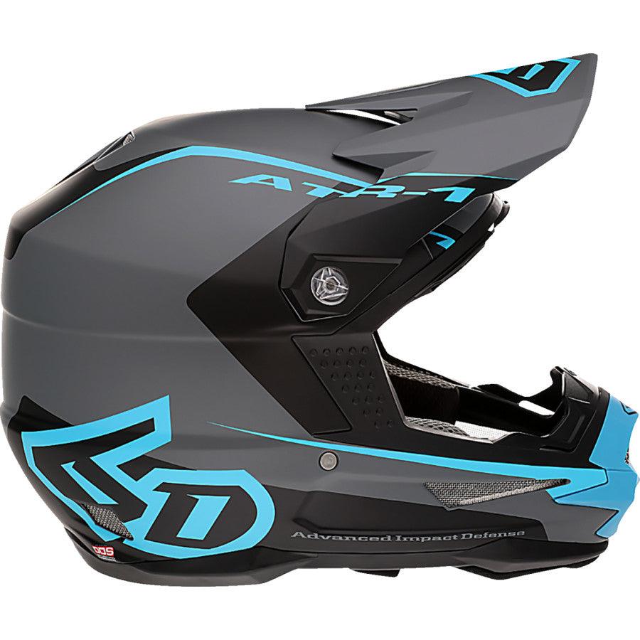 6D ATR-1 Stealth Helmet - Cyan