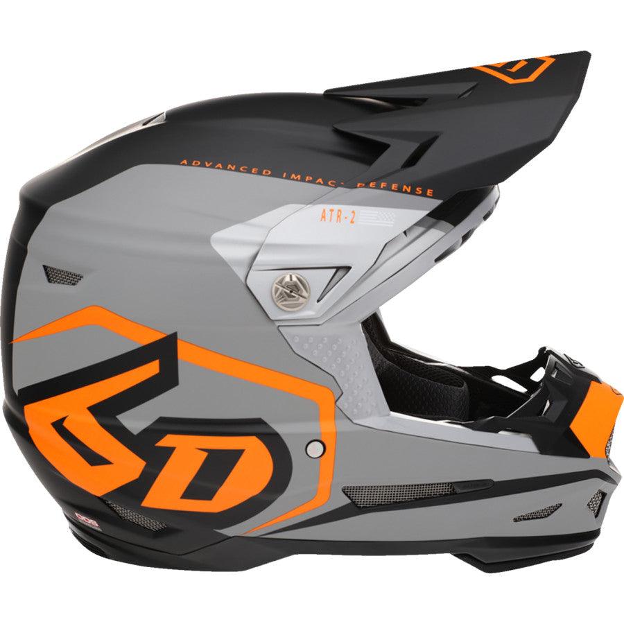 6D ATR-2 Delta Helmet - Neon Orange