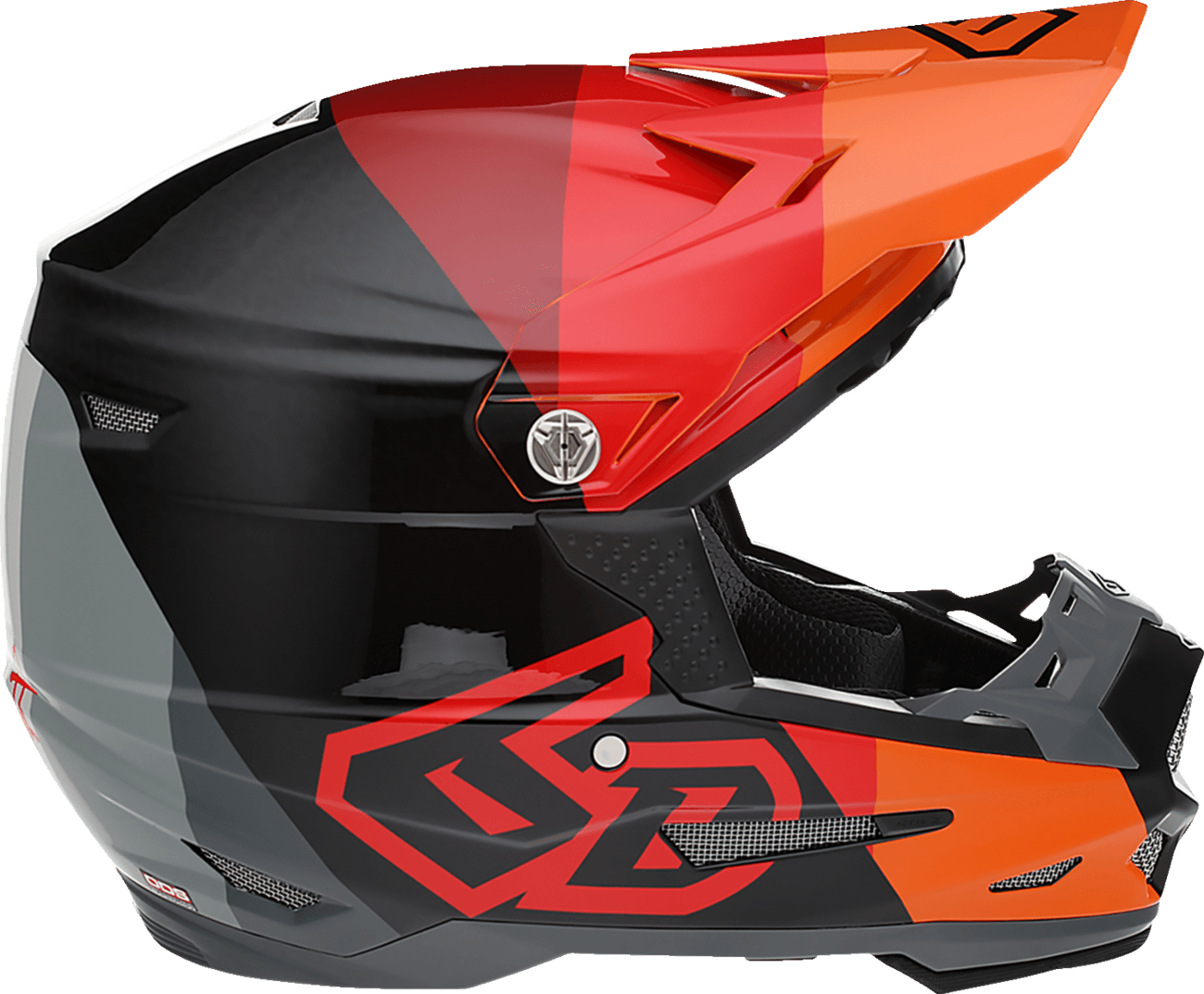 6D ATR-2 Range Helmet - Red