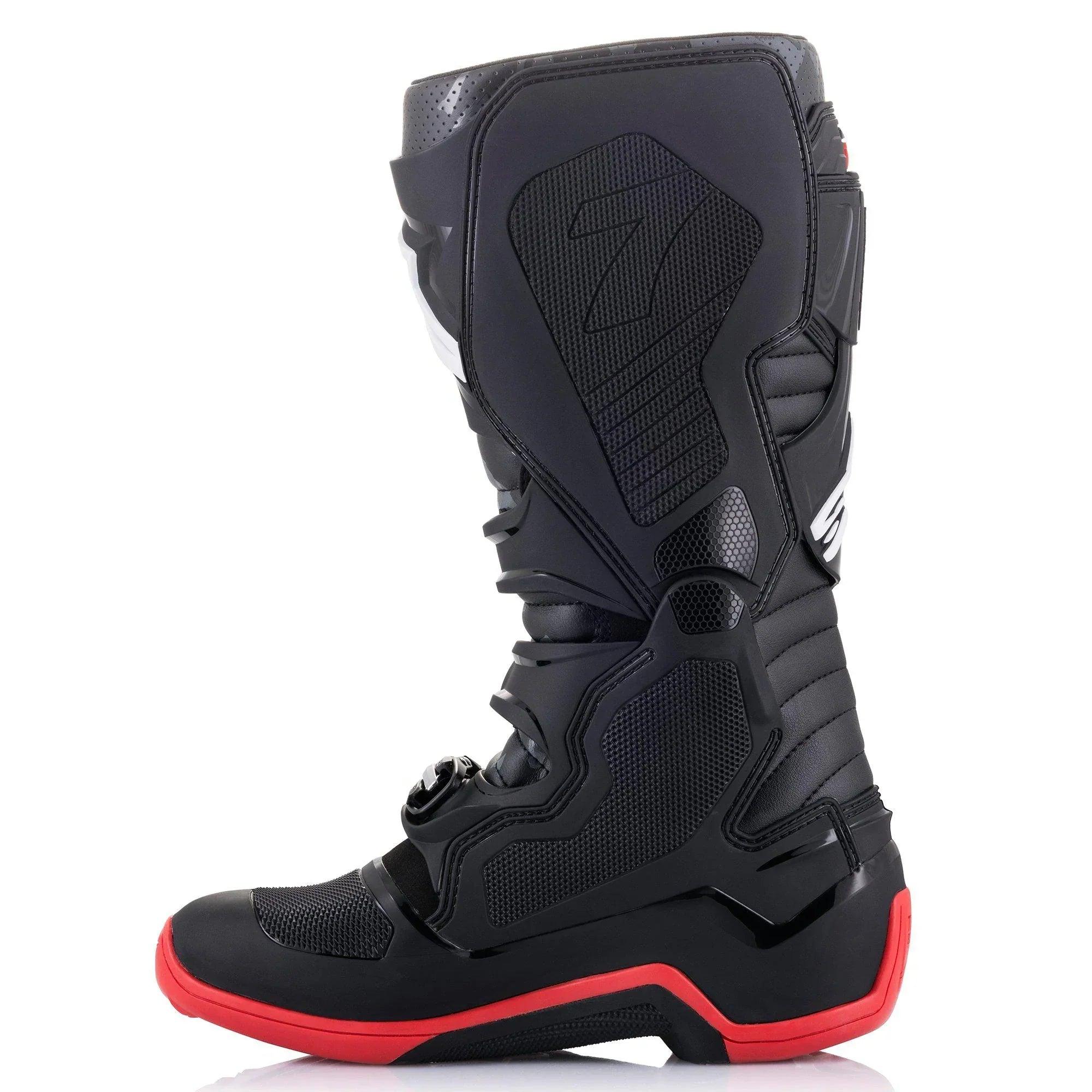 Alpinestars Tech 7 Black/Cool Gray/Red Boots