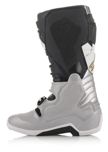 Alpinestars Tech 7 Boots - Black/Silver/White/Gold