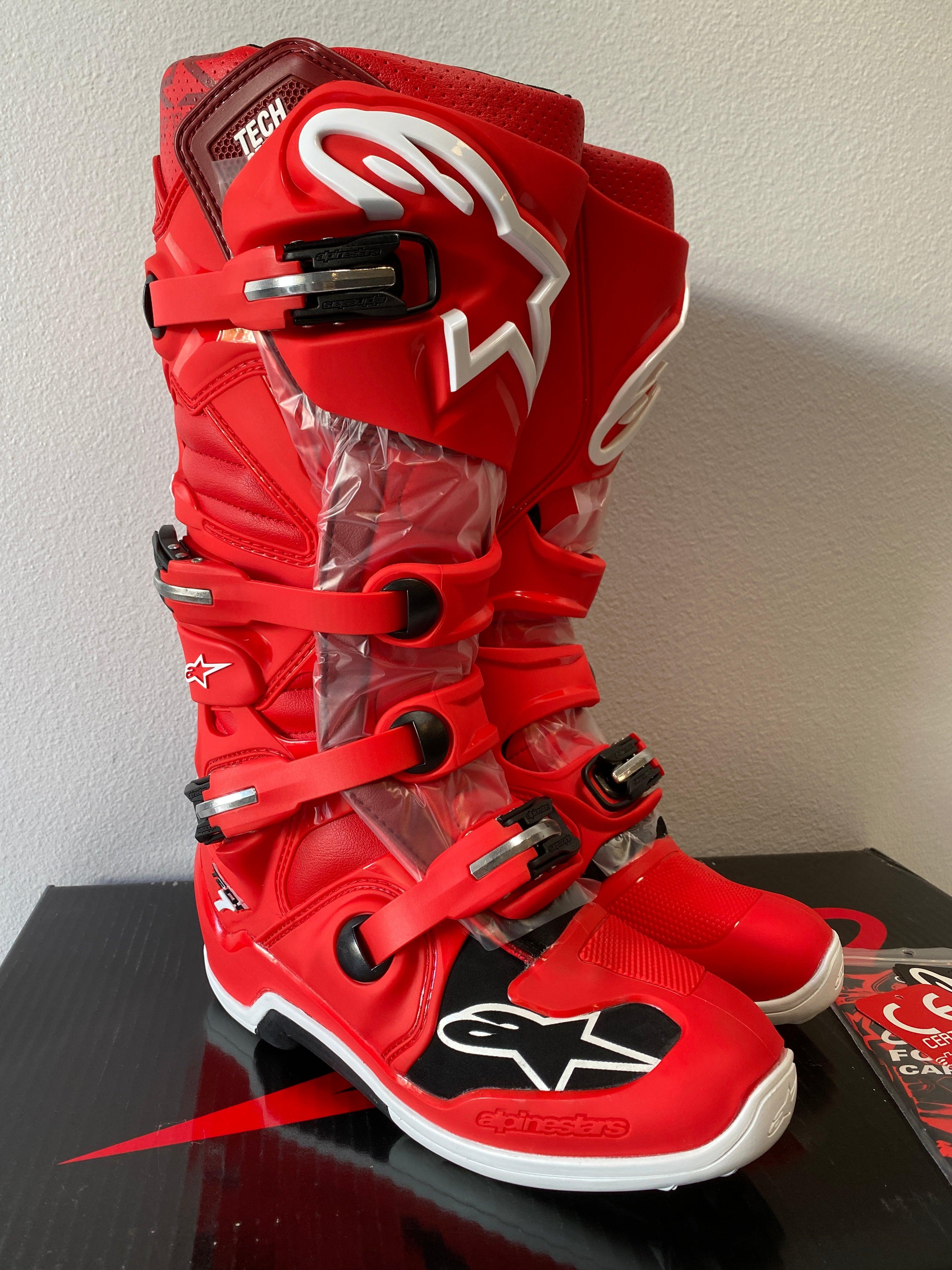 Alpinestars Tech 7 Boots - Red