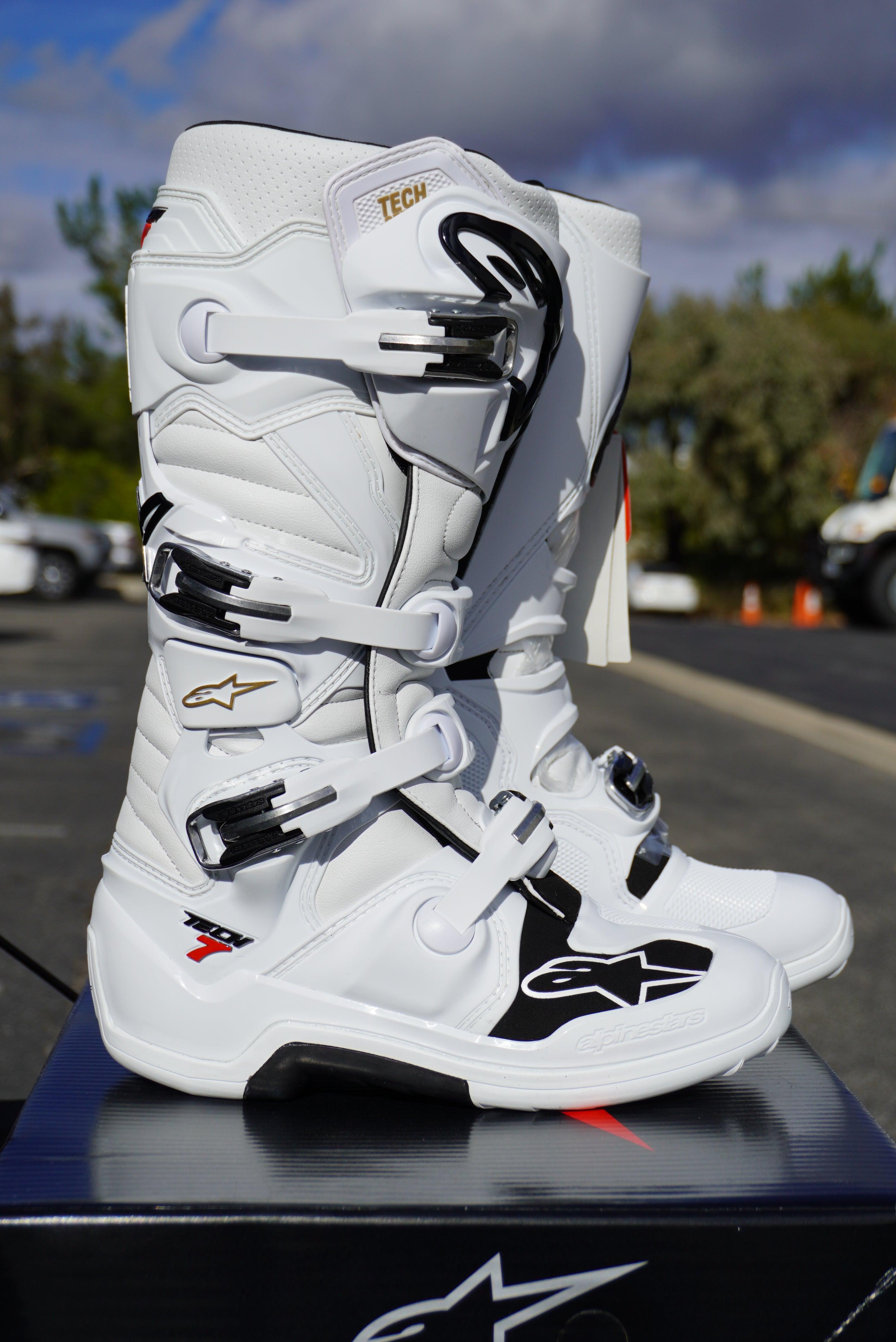 Alpinestars Tech 7 Boots - White