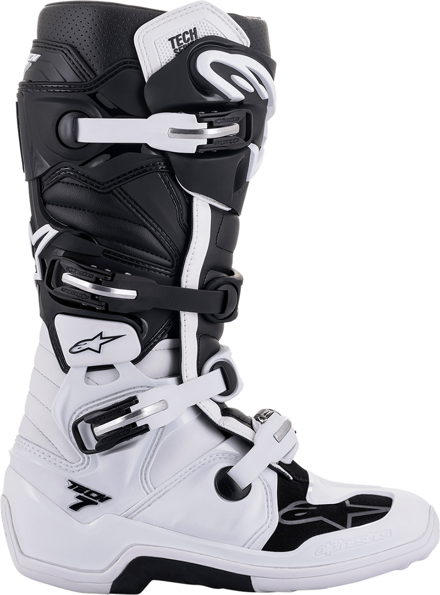 Alpinestars Tech 7 Boots - White/Black