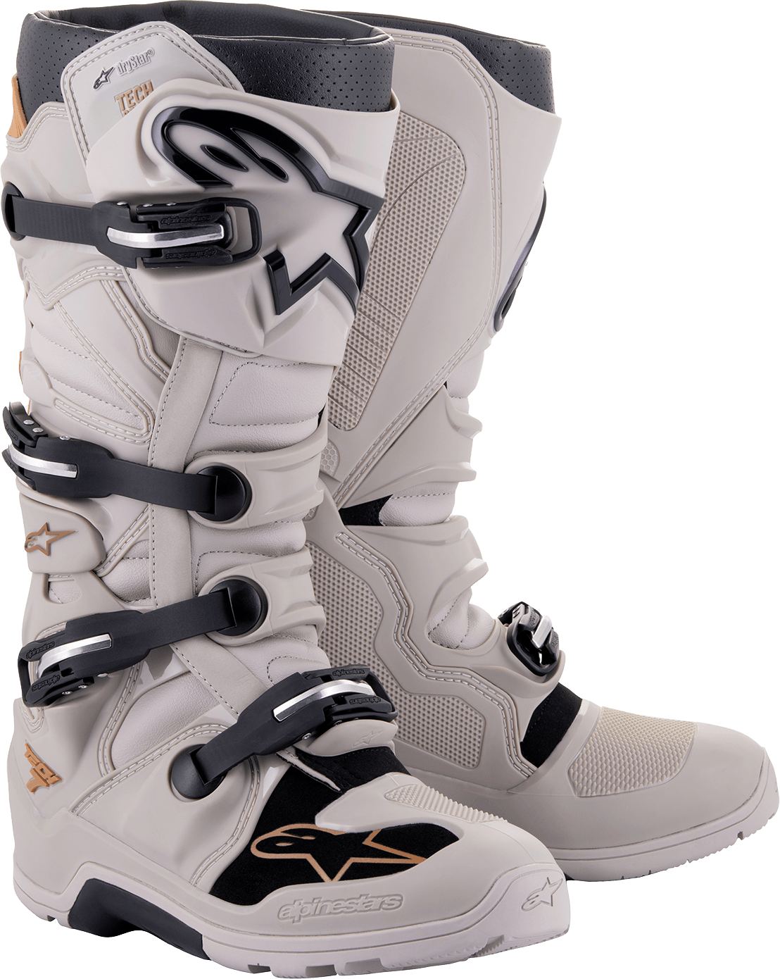 Alpinestars Tech 7 Enduro Drystar Gray Sand Boots