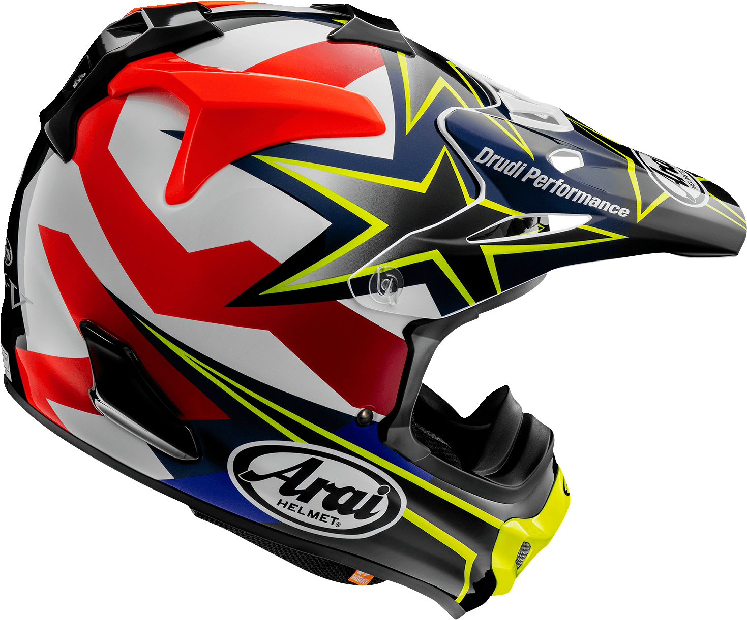 Arai VX-Pro4 Helmet - Stars & Stripes Yellow