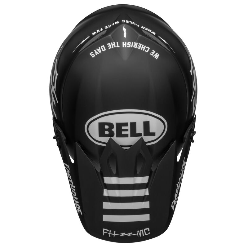 Bell MX-9 MIPS Helmet - Fasthouse Prospect Matte Black/White