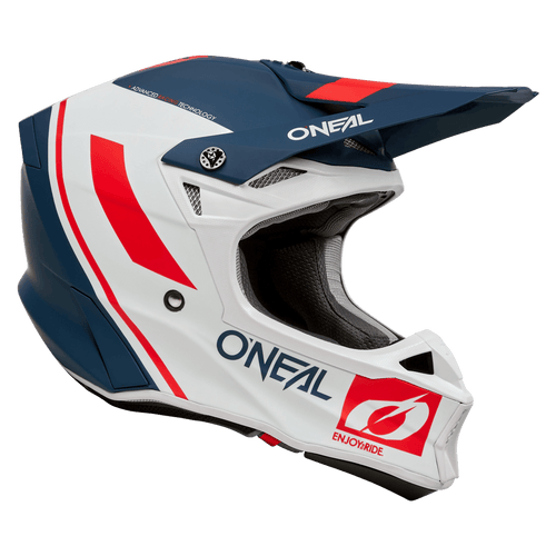 O'Neal 10 SRS Flow V.23 Helmet Blue/White/Red