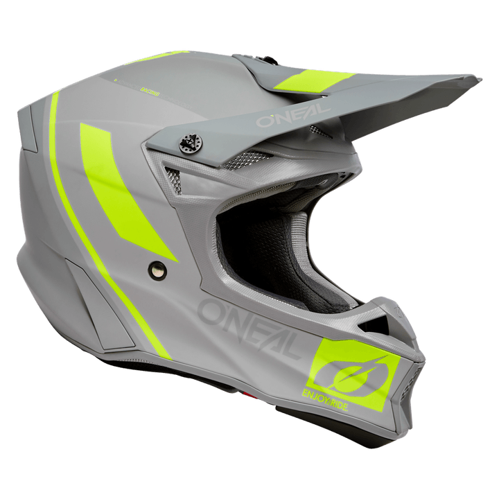 O'Neal 10 SRS Flow V.23 Helmet Gray/Neon