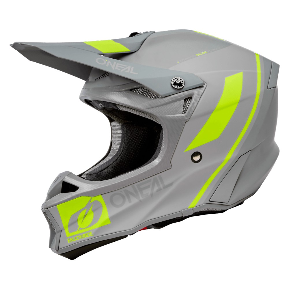 O'Neal 10 SRS Flow V.23 Helmet Gray/Neon