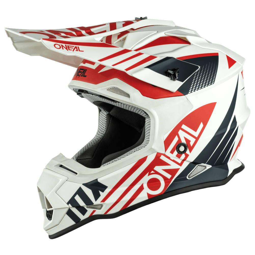 O'Neal 2 SRS Spyde Helmet White/Blue/Red