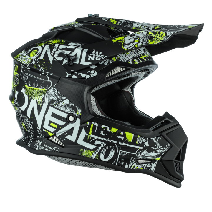 O'Neal 2 SRS Youth Attack Helmet Black