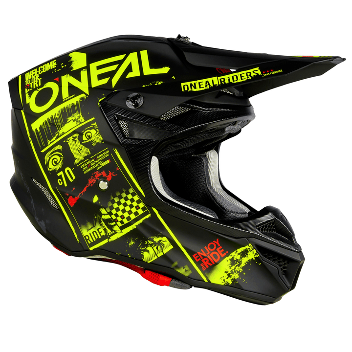 O'Neal 5 SRS Attack V.23 Helmet Black/Neon