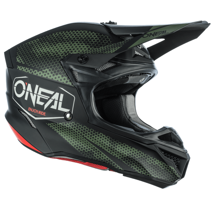 O'Neal 5 SRS Covert Helmet Black/Green