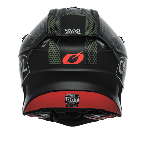 O'Neal 5 SRS Covert Helmet Black/Green