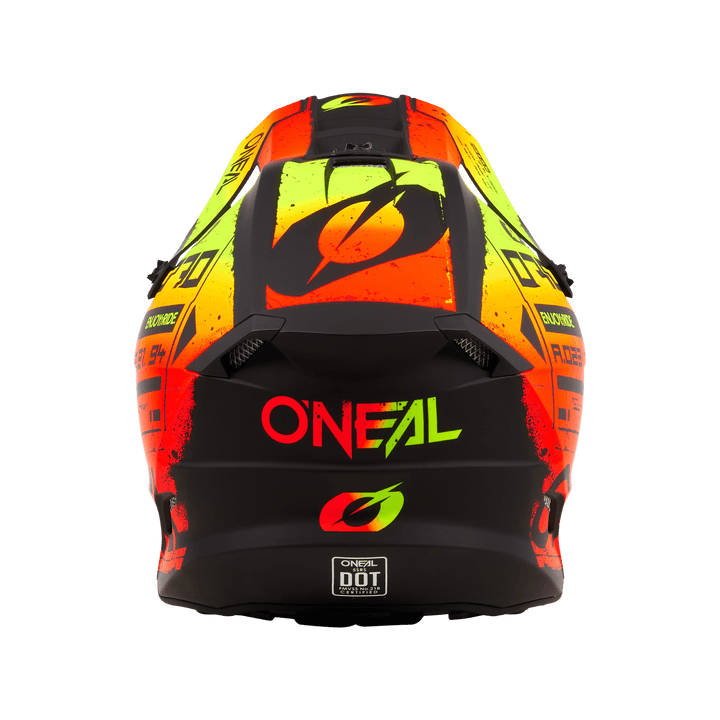 O'Neal 5 SRS Scarz V.24 Helmet Black/Red