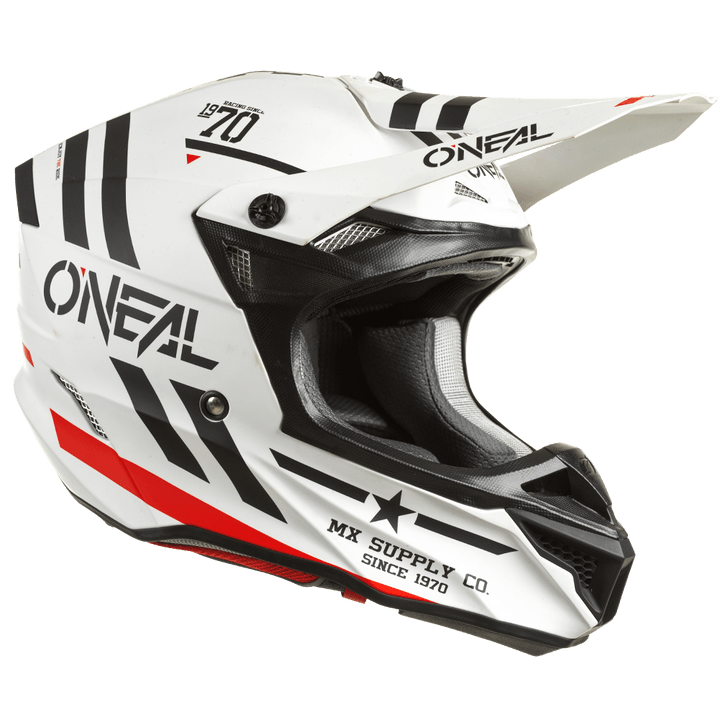 O'Neal 5 SRS Squadron Helmet White/Black