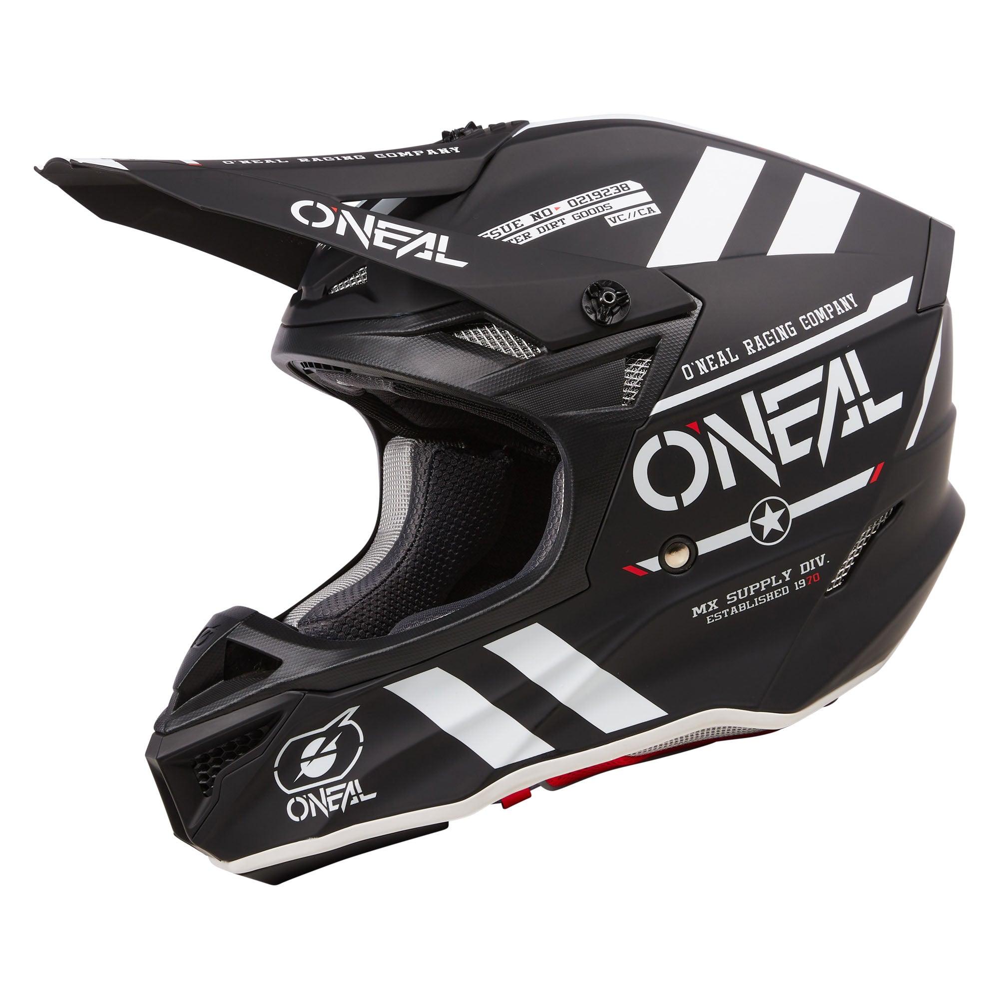 O'Neal 5 SRS Warhawk V.24 Helmet Black