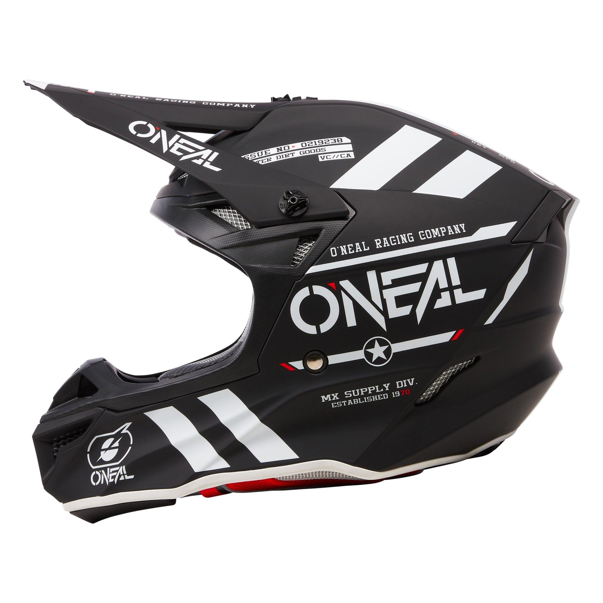 O'Neal 5 SRS Warhawk V.24 Helmet Black
