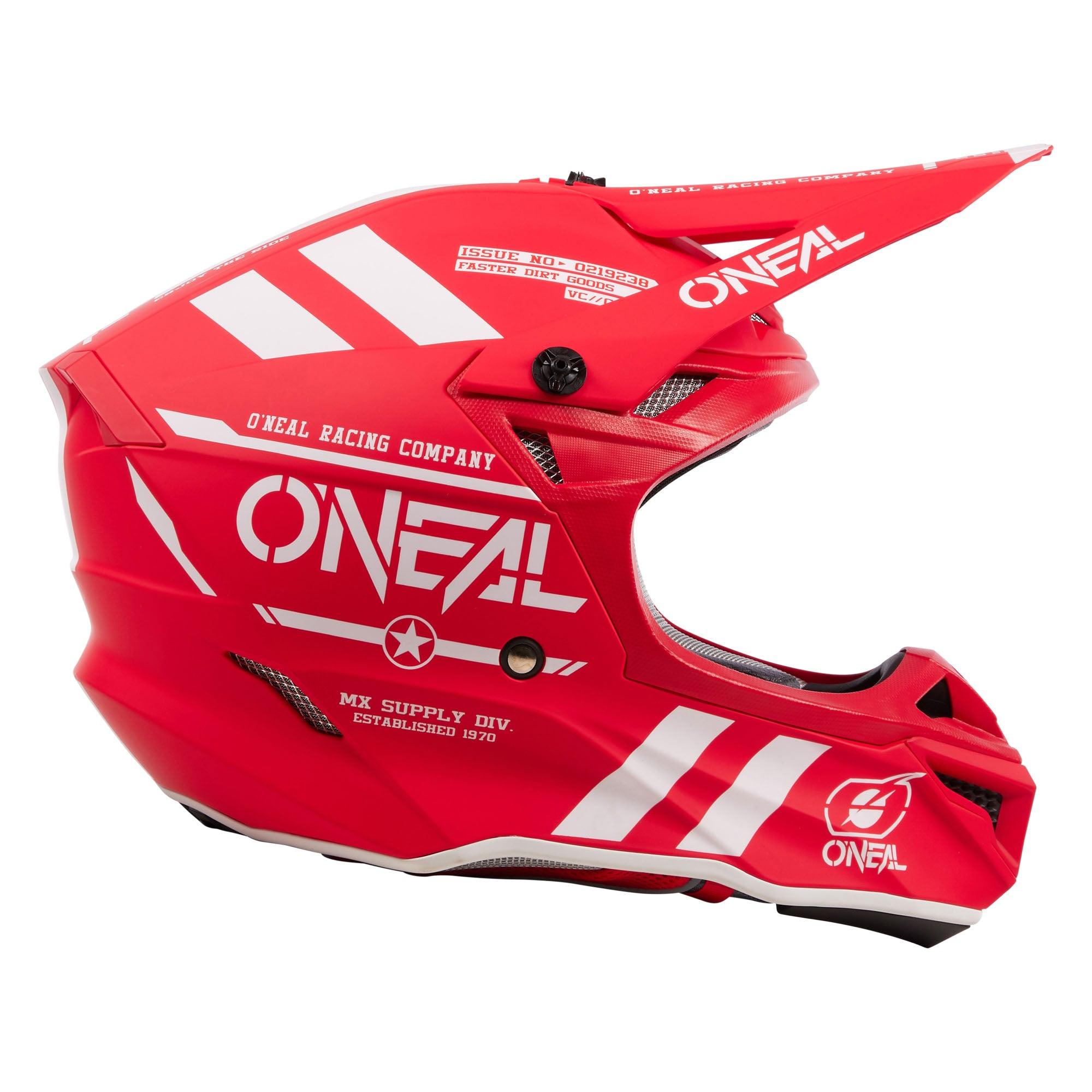 O'Neal 5 SRS Warhawk V.24 Helmet Red