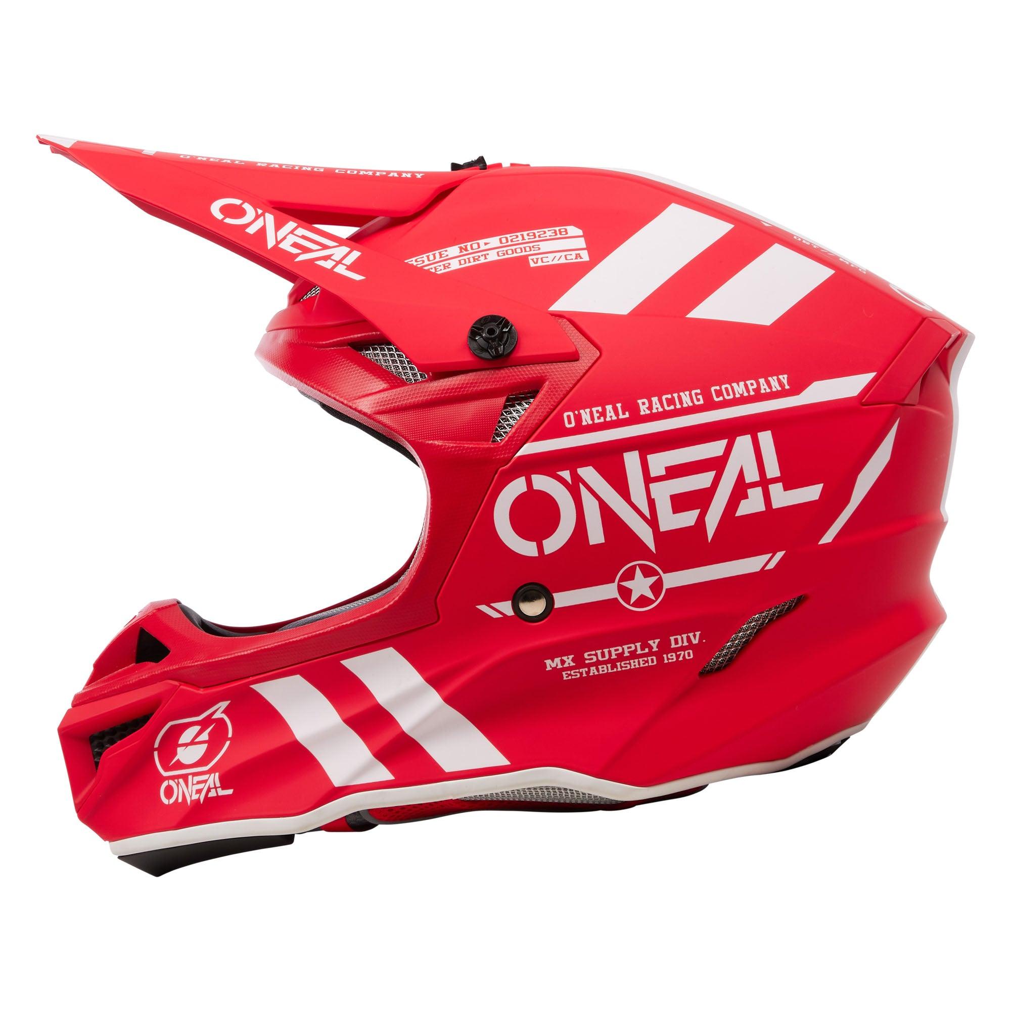 O'Neal 5 SRS Warhawk V.24 Helmet Red