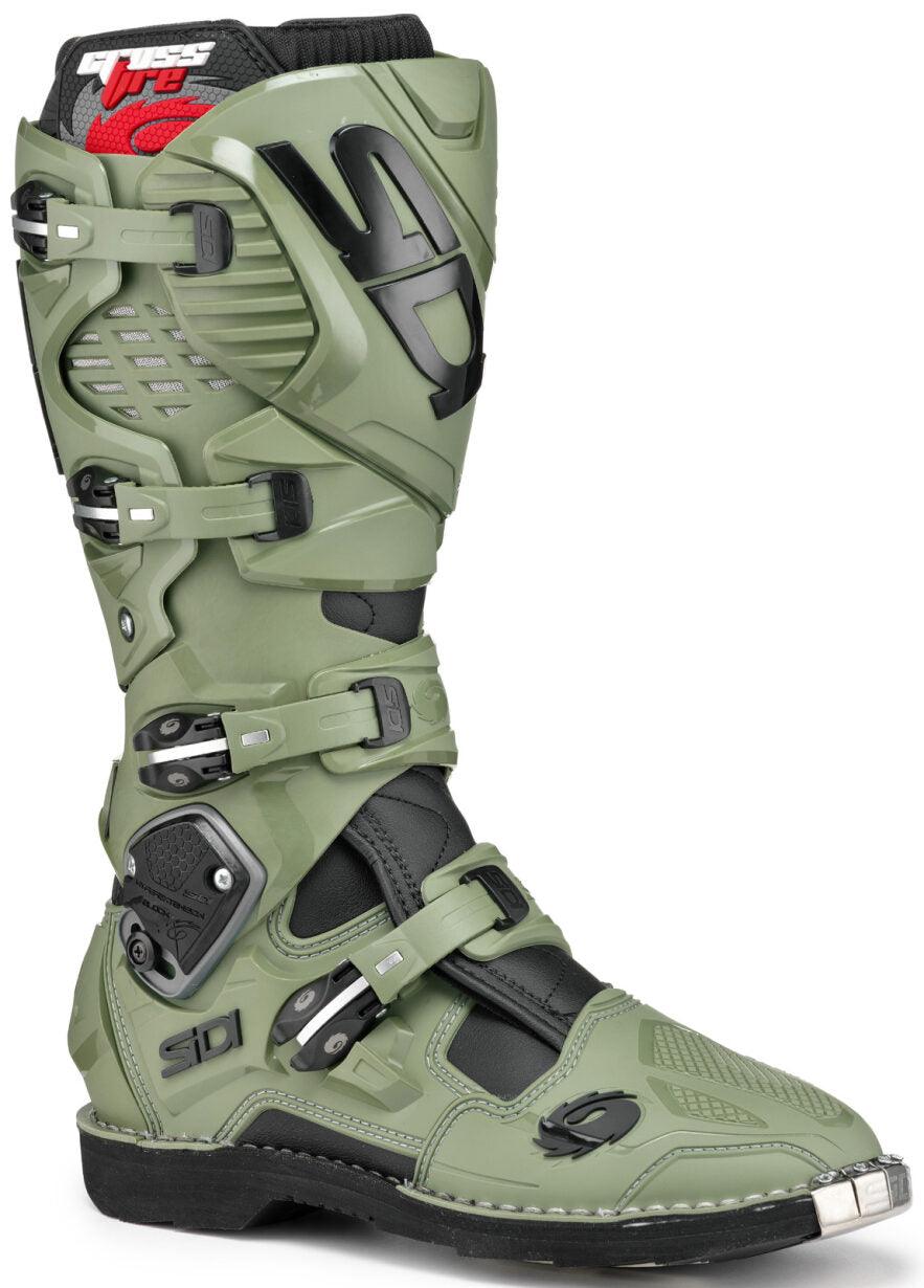 Sidi Crossfire 3 TA Army/Black Boots - Limited Edition