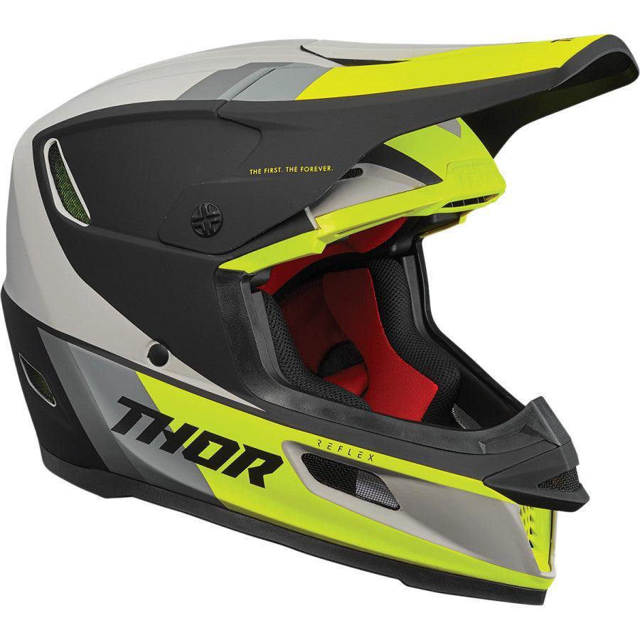 Thor Reflex Apex Acid/Gray Helmet 2022