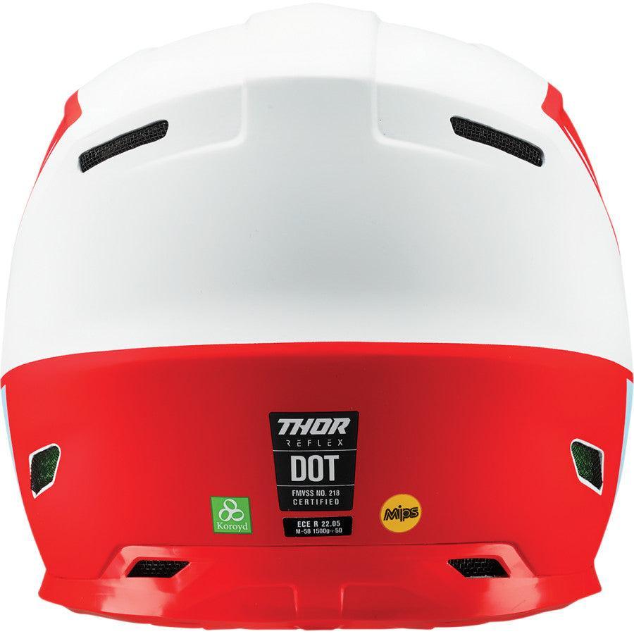 Thor Reflex Apex Red/White/Blue Helmet 2022