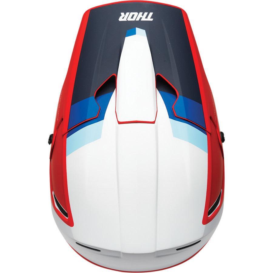 Thor Reflex Apex Red/White/Blue Helmet 2022