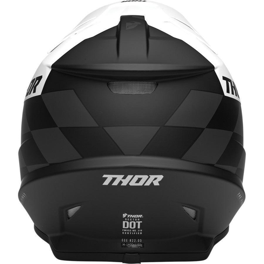 Thor Sector Birdrock Black/White Helmet 2022